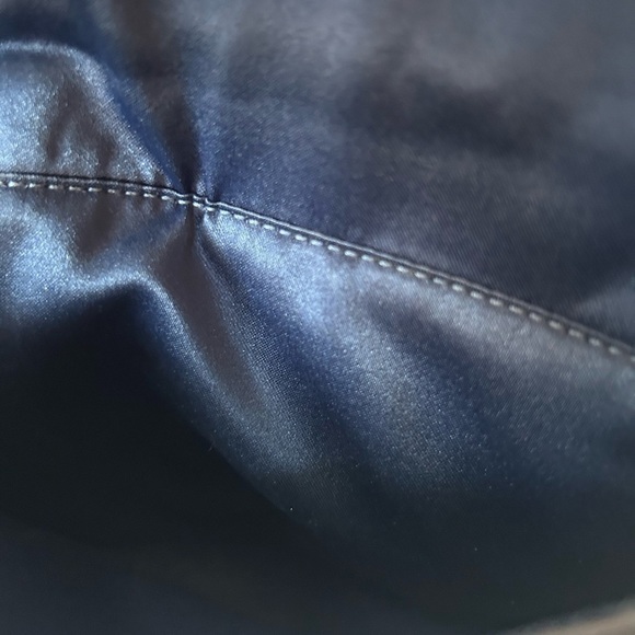 Coach NWOT Poppy Navy Denim Signature Optic Large Tote - Picture 12 of 14